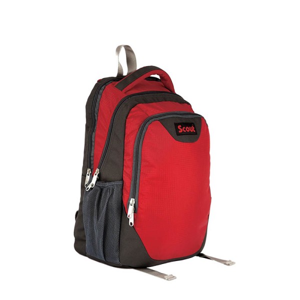 Scout Fiery Red Laptop Backpack (30 Ltrs) (Amico_BKPK50004)