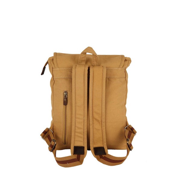 Scout Beige Canvas Casual Backpack (CBKPK20001)