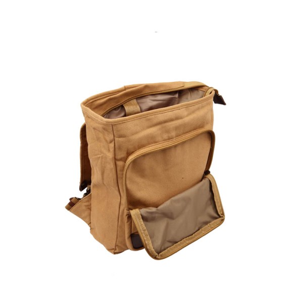 Scout Beige Canvas Casual Backpack (CBKPK20001)