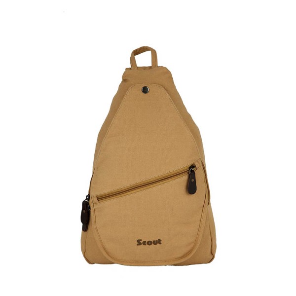 Scout Beige Canvas Casual Backpack (CBKPK20004)