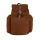 Scout Brown Canvas Casual Backpack (CBKPK20008)