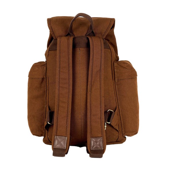 Scout Brown Canvas Casual Backpack (CBKPK20008)