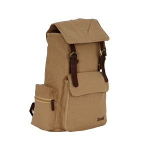 Scout Beige Canvas Casual Backpack (CBKPK20010)