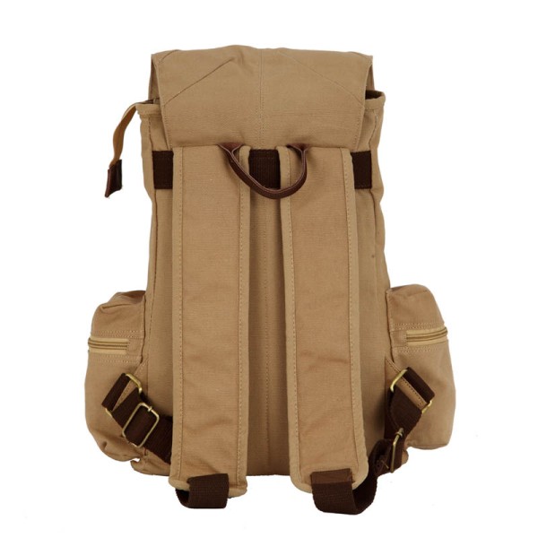 Scout Beige Canvas Casual Backpack (CBKPK20010)