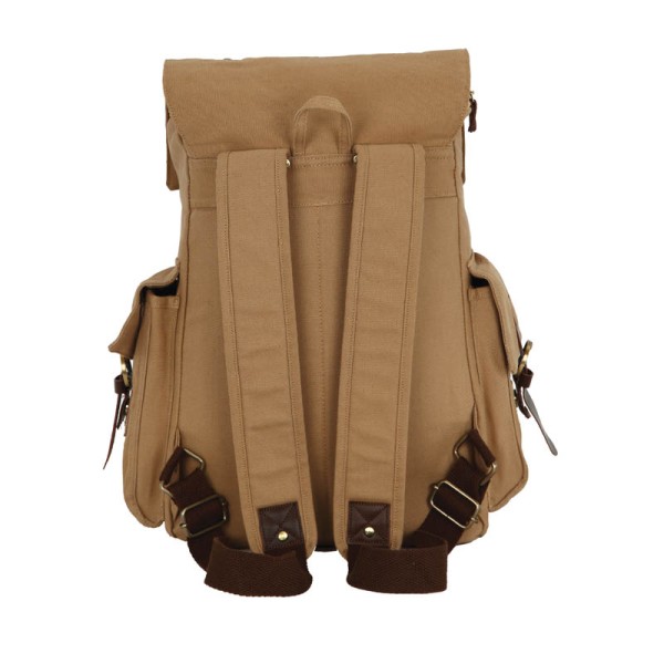 Scout Beige Canvas Casual Backpack (CBKPK20013)