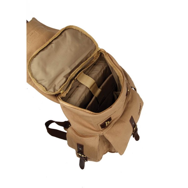 Scout Beige Canvas Casual Backpack (CBKPK20013)