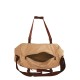 Scout Ruvida Beige Canvas Travel Duffel Bag (CDB40001)