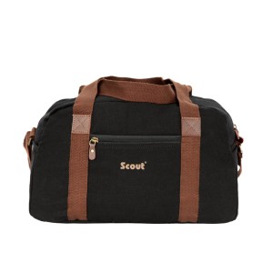 Scout Black Canvas Travel Duffel Bag (CDB40003)