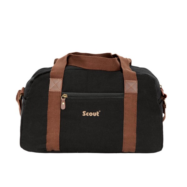 Scout Black Canvas Travel Duffel Bag (CDB40003)