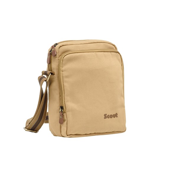 Scout Beige Canvas Casual Sling Bag (CSLB10004)