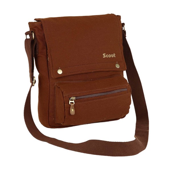 Scout Beige Canvas Casual Sling Bag (CSLB10010)