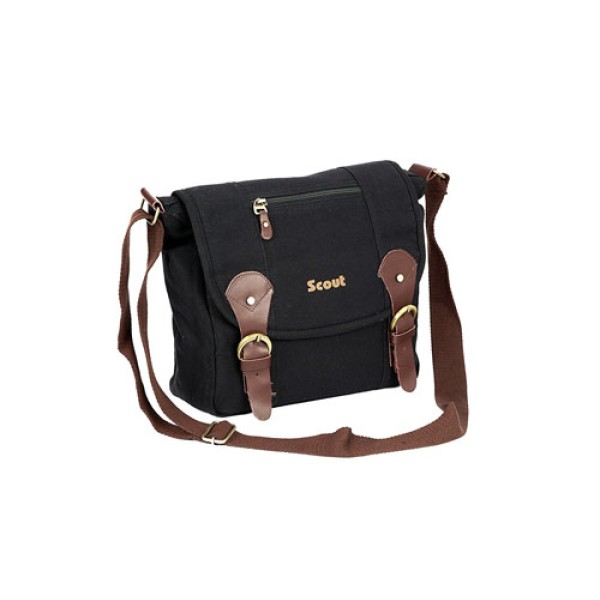 Scout Brown Canvas Casual Sling Bag (CSLB10014)