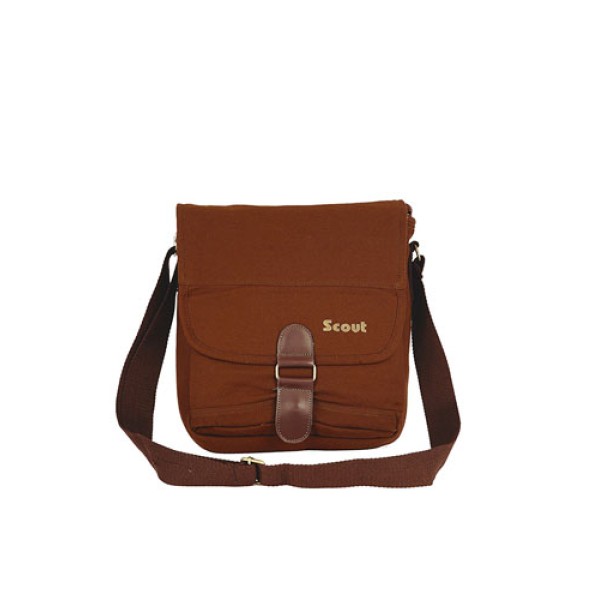 Scout Brown Canvas Casual Sling Bag (CSLB10017)