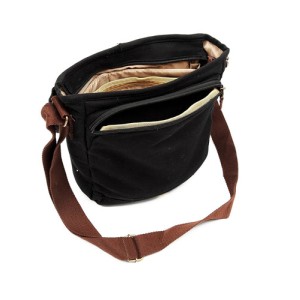 Scout Brown Canvas Casual Sling Bag (CSLB10017)