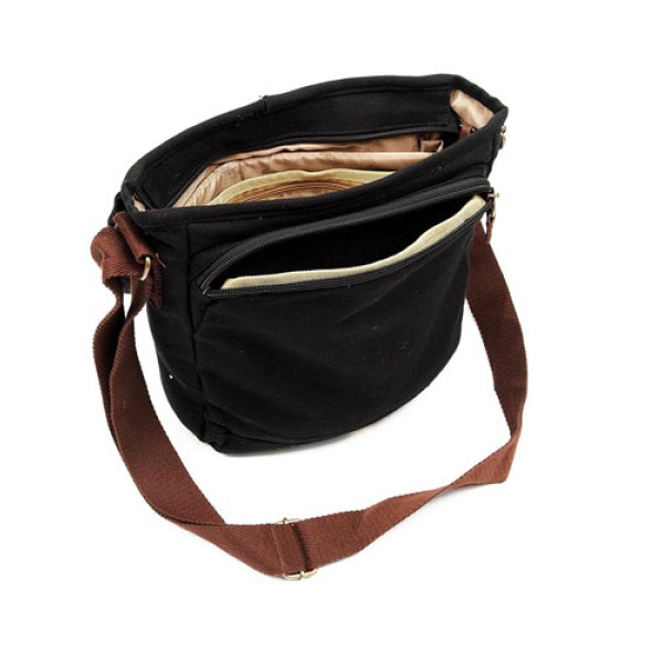 Scout Brown Canvas Casual Sling Bag (CSLB10017)