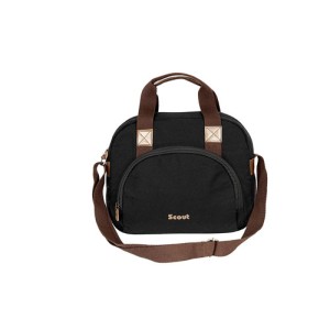 Scout Black Canvas Casual Sling Bag (CSLB10021)