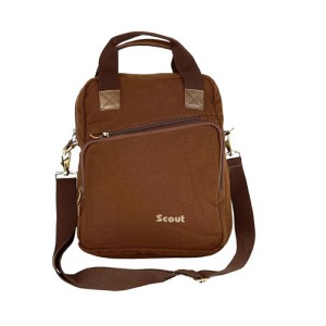 Scout Brown Canvas Casual Sling Bag (CSLB10023)