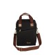 Scout Black Canvas Casual Sling Bag (CSLB10024)