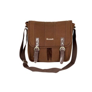Scout Brown Canvas Casual Sling Bag (CSLB10026)