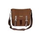 Scout Brown Canvas Casual Sling Bag (CSLB10026)