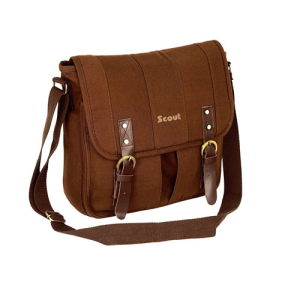 Scout Beige Canvas Casual Sling Bag (CSLB10025)