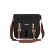 Scout Black Canvas Casual Sling Bag (CSLB10027)