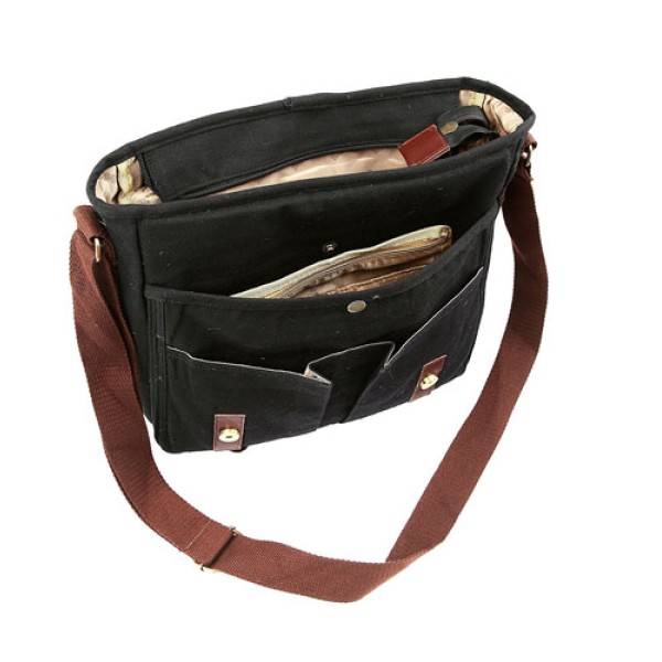 Scout Brown Canvas Casual Sling Bag (CSLB10026)