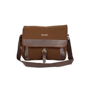Scout Brown Canvas Casual Sling Bag (CSLB10029)