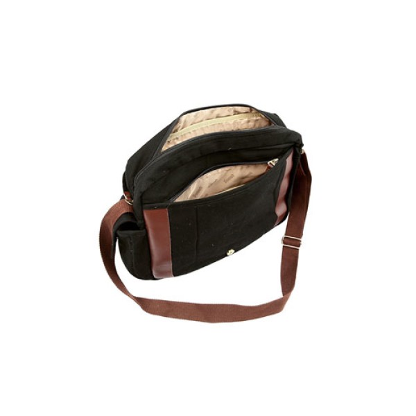 Scout Brown Canvas Casual Sling Bag (CSLB10029)