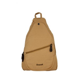 Scout Beige Canvas Casual Backpack (CBKPK20004)