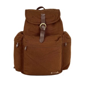 Scout Brown Canvas Casual Backpack (CBKPK20008)