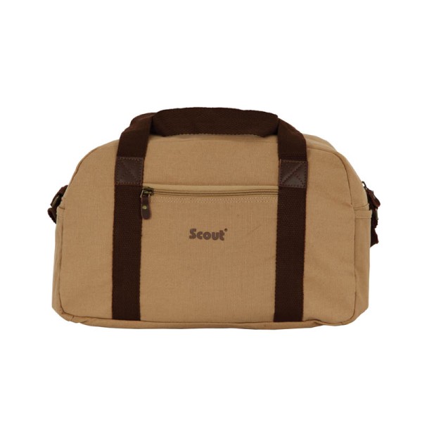 Scout Beige Canvas Travel Duffel Bag (CDB40002)
