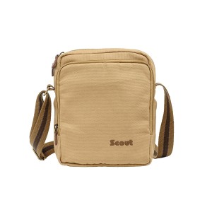 Scout Beige Canvas Casual Sling Bag (CSLB10004)