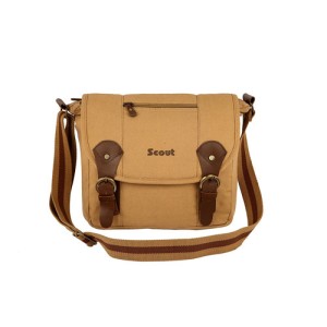 Scout Beige Canvas Casual Sling Bag (CSLB10013)