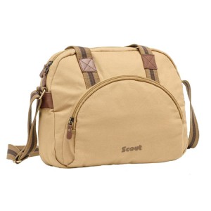 Scout Beige Canvas Casual Sling Bag (CSLB10019)